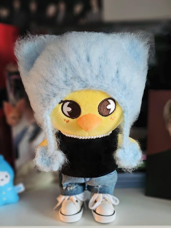 SKZOO Bbokari Blue Hat | Felix ATE Hat | Stray Kids SKZOO Clothes