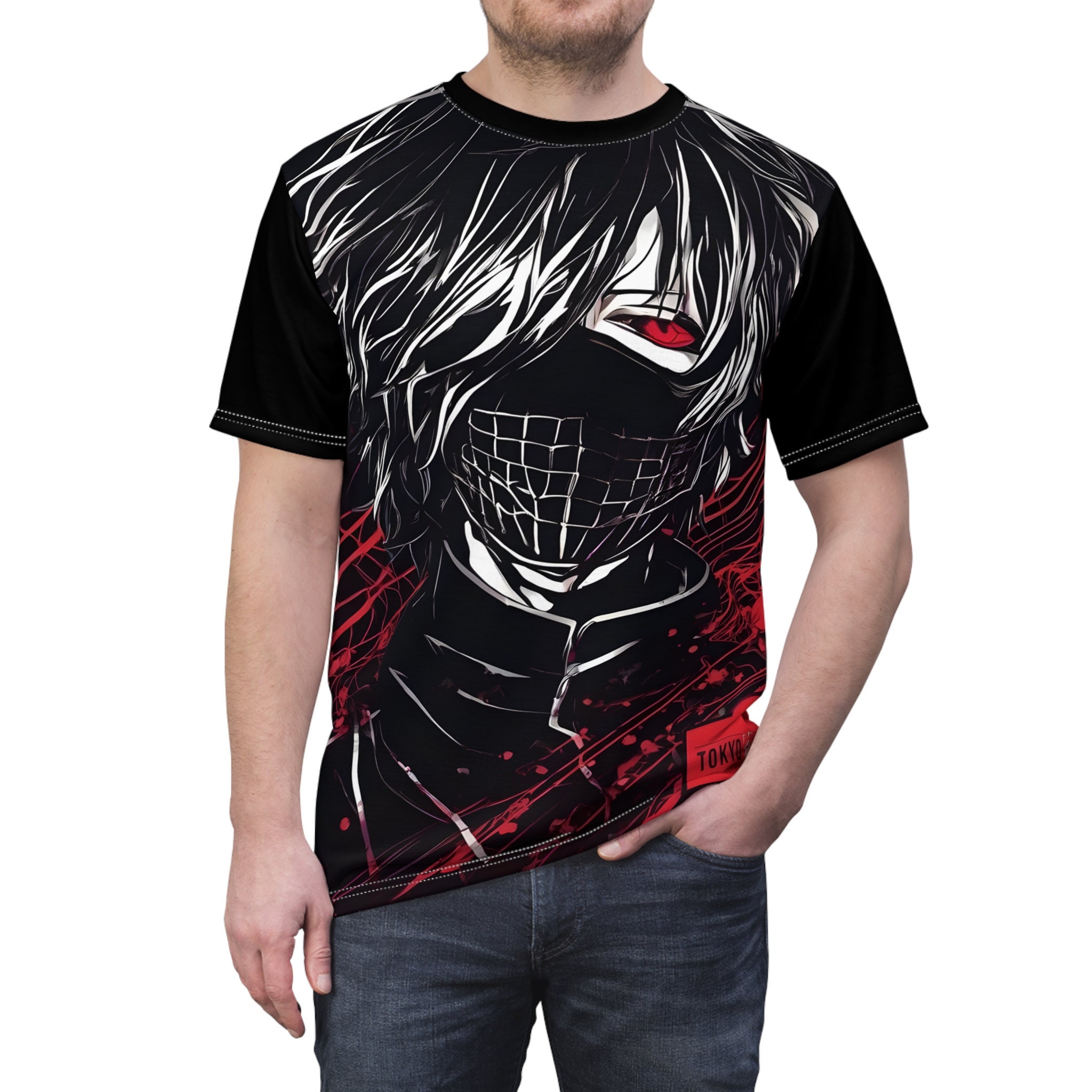 Anime Manga Fighter Otaku Tokyo Style FanArt Streetwear. T-Shirt