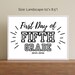 Printable First Day of 5th Grade Sign, DIY Back to School Coloring Page ...
