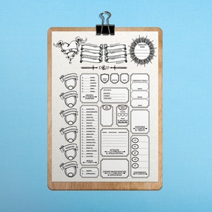 Unleash Your Inner Hero: the Best Dnd 5e Character Sheet, Dnd Player