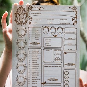 Immerse Yourself in Adventure: Ultimate Dnd Character Sheet ...
