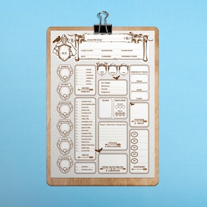 Master Your Adventure: Ultimate Dnd Character Sheet PDF - Printable ...