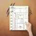 All-class Dnd 5e Character Sheet printable - Etsy