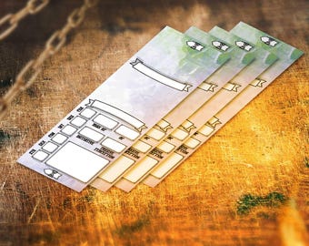 Battle Companion Initiative Tracker for DnD 5e | DM Combat Tool PDF (Letter, Instant Download)