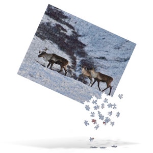 Puzzle caribou du sommet de l&#39;Aigle