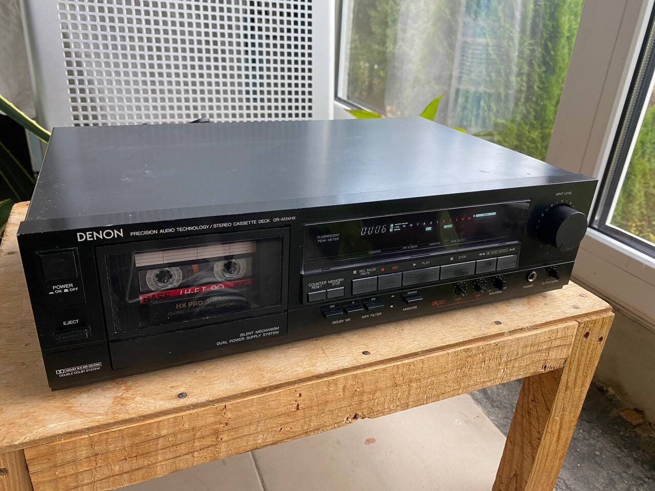 Cassete Deck Denon DRM24HX Tape Deck Vintage Retro Hifi Audio Tape