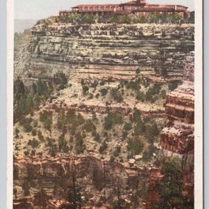 Antique Postcard, Hotel El Tovar, Grand Canyon of Arizona, 1920s unposted