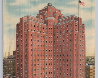 Antique Postcard, Medical College of Virginia, Richmond Virginia, Posted 1941