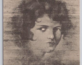 Antique Postcard, Face on the Bar Room Floor, Teller House, Central City Colorado, 1930s Postcard, Artvue