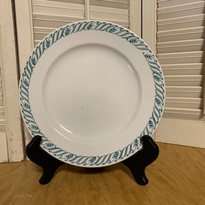Vintage Restaurant-Ware Teal Mayer
