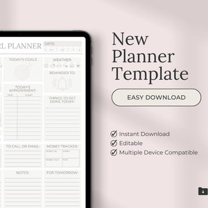 Digital Planner Simple Digital Planner Minimalist Digital Planner Weekly Digital Planner Daily Digital Planner Goodnotes Planner for iPad