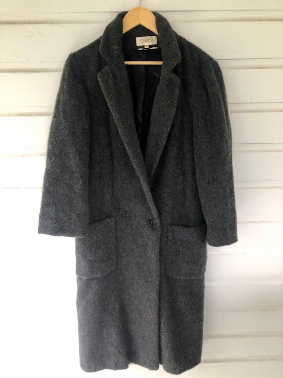 Vintage 1980's Cassidy Wool Coat - Hand Tailored … - image 1