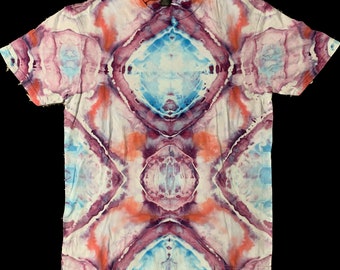 Hand Made Tie Dye T-shirt, Custom Tie Dye T-shirt, Designer Tie Dye T-shirt