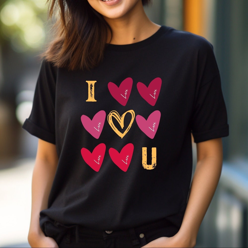 Valentine'S Shirt Valentines Tshirt Valentine'S Day T-Shirt Lover Shirt Bridal Shirt Couples Shirt Wedding Shirt Love Shirt Gift Heart Shirt Amitytees