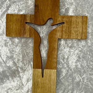 wooden cross, acacia wood, crucifix, religion, faith, wood, cross