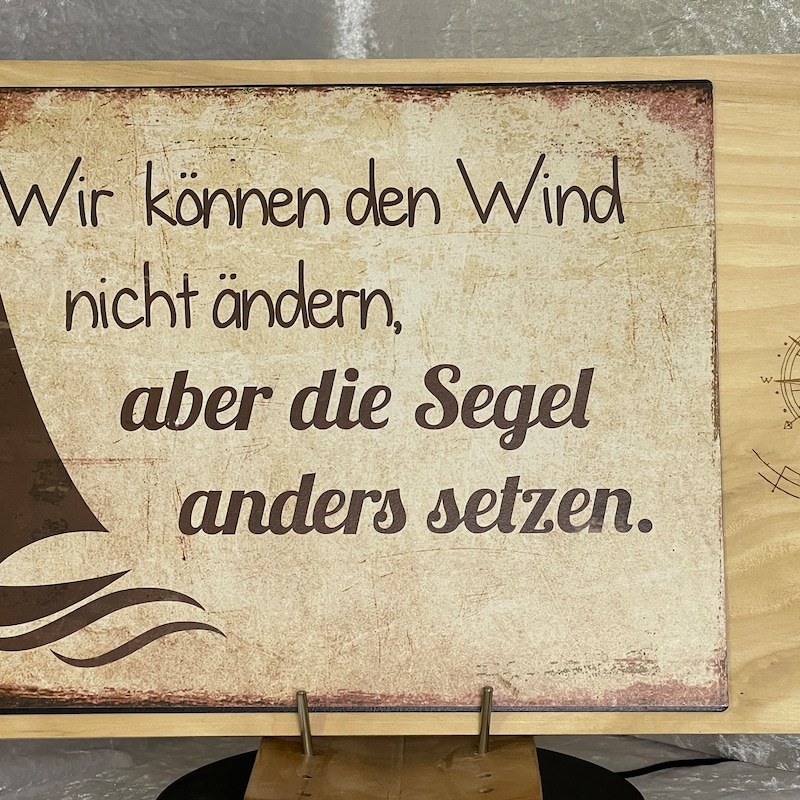 Blechschilder mit sprüchen Etsy.de