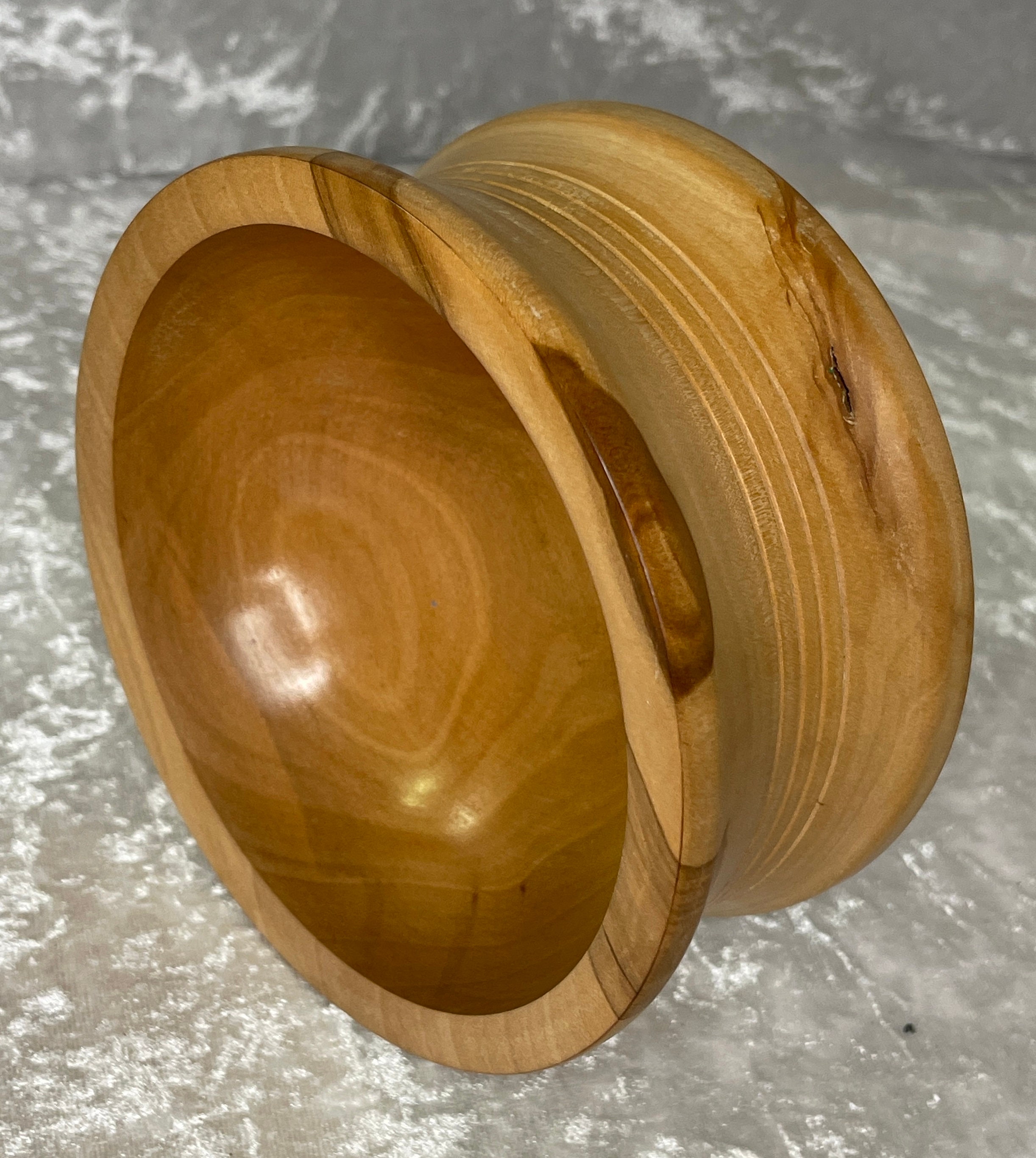 Hand-turned Bowl Made of Pear Wood, Wooden Bowl, Jewelry Bowl, Handmade,  Bowl, Decoration, Unique, Gift Idea, Present 