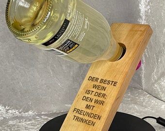 Wine bottle holder, wine bottle board, unique piece, handmade wine bottle holder, personalized wooden bottle holder, bottle holder