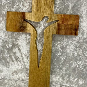 wooden cross, acacia wood, crucifix, religion, faith, wood, cross