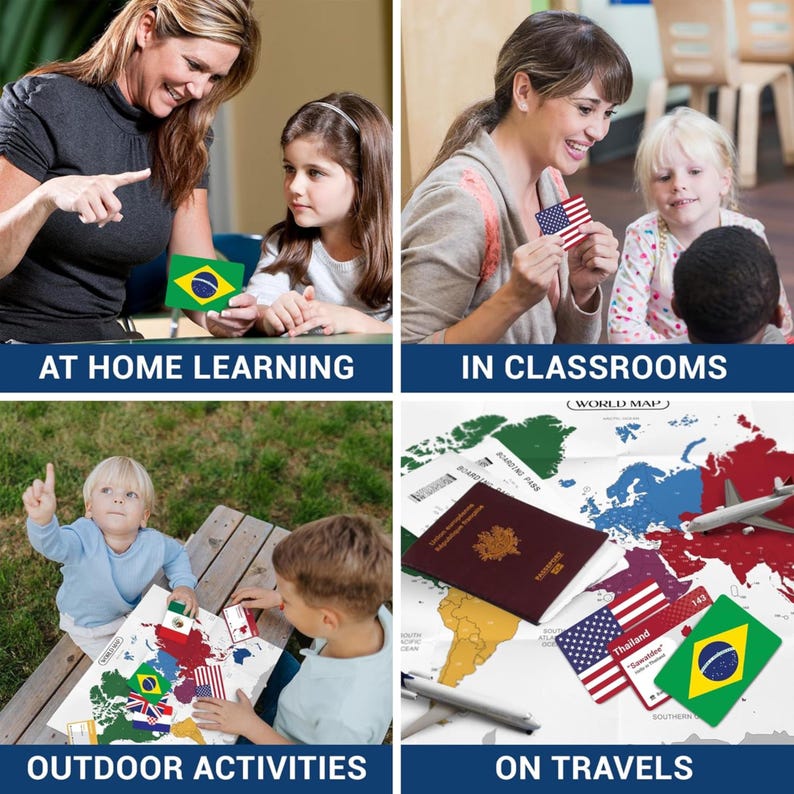 245 Flags of the World Flashcards – Country, Capital & Language ...