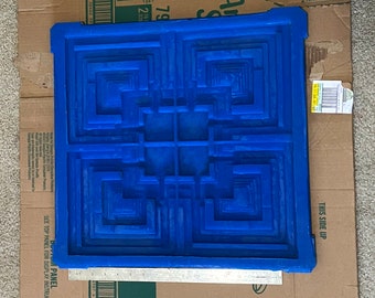 DIY Blade Runner Home Theater Tile Mold: Make Your Own Frank Lloyd Wright Inspired One Off Masterpiece, Master Silicone Mold for Large Tile