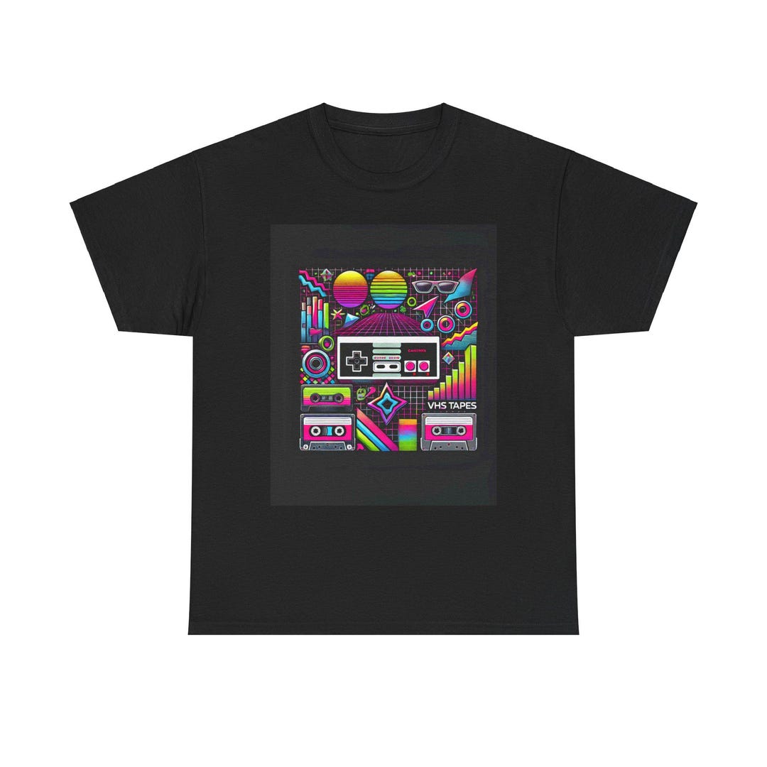 Retrogaming Tee, Vintage Video Game Shirt, Gamer Gift, 80s Arcade T ...
