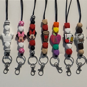 Silicone Bead Lanyards