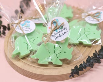 Dinosaur Triceratops Soap Favors | Dino Birthday Party Guest Gifts