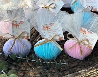 Sea Shell Soap Favors | Baby Shower Gifts, Decorations
