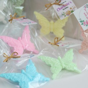 Butterfly Soap Favors | Butterfly Soap Favor Baby Shower Gifts | Butterfly Theme Baby Shower Favors for Guests | Baby Shower Decorations