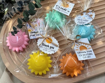 Sun Soap Favors | Sunshine Baby Shower Gifts