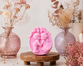 Bride and Groom Soaps – Wedding Favor Gifts, Bridal Shower Decorations, Engagement Party Keepsakes