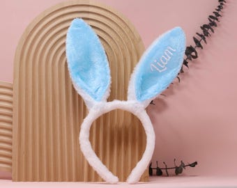 Personalized Bunny Ears Kids Easter Bunny Headband