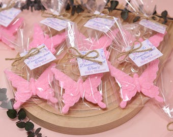 Butterfly Soap Favors | Baby Shower Decorations, Custom Tag