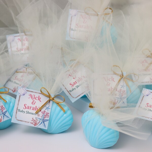 Baby Shower Decorations Seashell Etsy