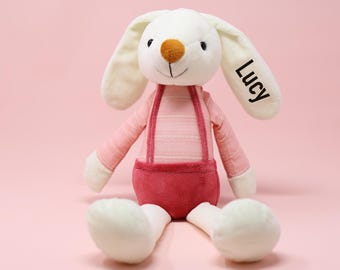 Personalized Plush Bunny Doll | Custom Name Gift