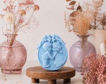 Bride and Groom Soaps – Wedding Favor Gifts, Bridal Shower Decorations, Engagement Party Keepsakes