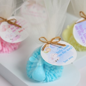 Sheep Soap Favors | Sheep Farm Baby Shower Gifts | Animal Baby Shower Favors for Guests | Baby Shower Decorations