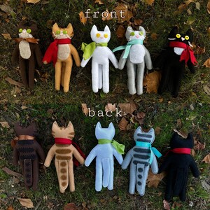 Felt Toy Cats
