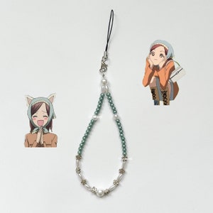 Hachi’s beaded phonecharm, anime "Nana"