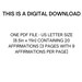 New Year Positive Affirmation Cards for Kids to Build Self Esteem ...