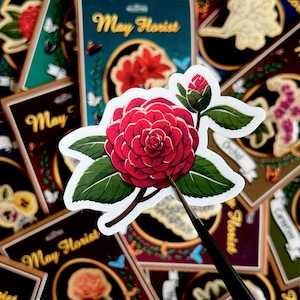 Camellia-sticker