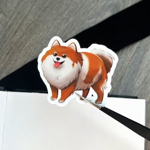 Pomeranian Vinyl Sticker