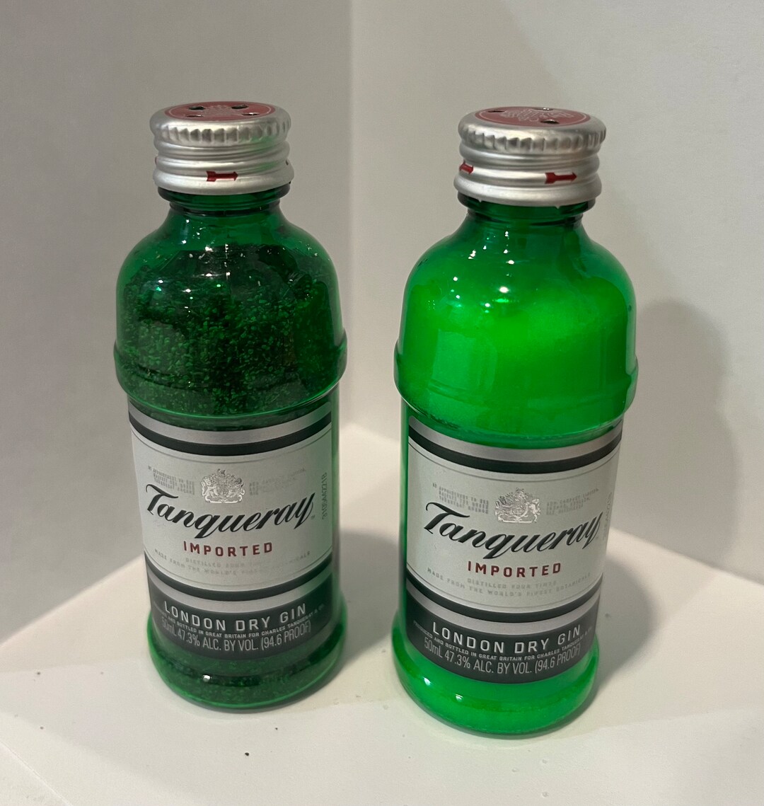 Salt and Pepper Shaker Shooter Tangueray Gin Salt and Pepper Shakers ...