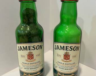 Salt and Pepper Shaker Shooter - Jameson Irish whiskey salt and pepper shakers - Jameson whisky kitchen decoration, gift