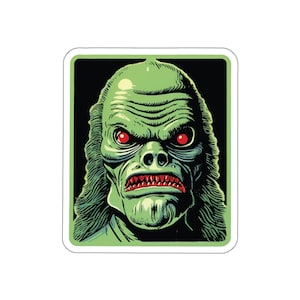 Classic Monsters | LAGOON CREATURE Horror Sticker