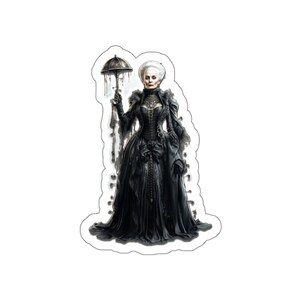 Salón de baile embrujado / REINA VICTORIA Horror Pegatina