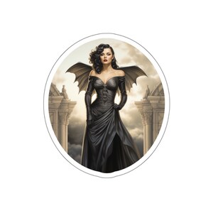 Monstruos revisitados / LADY DRACULA Horror Pegatina