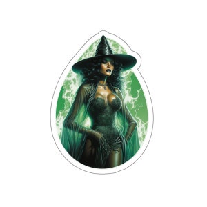 Bruxa Glamourosa | Adesivo assustador MAVIS THUNDERBROOM