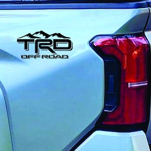 2x Toyota Tacoma TRD 2024-2025 Off Road  Mountain Decal–Custom Vinyl Sticker for Truck Bed,Window & Rocker Panel |Off-Road Pickup Graphics